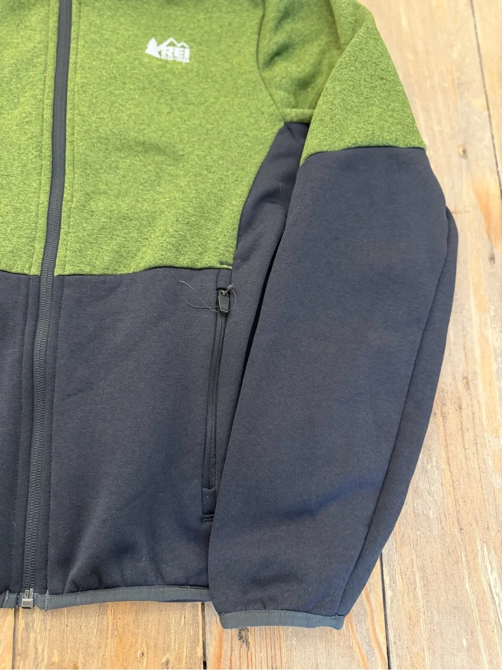 Rei co-op NWOT active pursuits kids fleece jacket outdoor Gorpcore hiking mediu